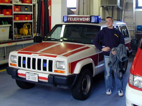 Feuerwehr Jepp mit Jan